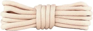 1Pair Cotton Shoelaces Round Rainbow Solid Boot Shoe Laces Coconut Sneakers Casual Shoes Lace FA1 Strings