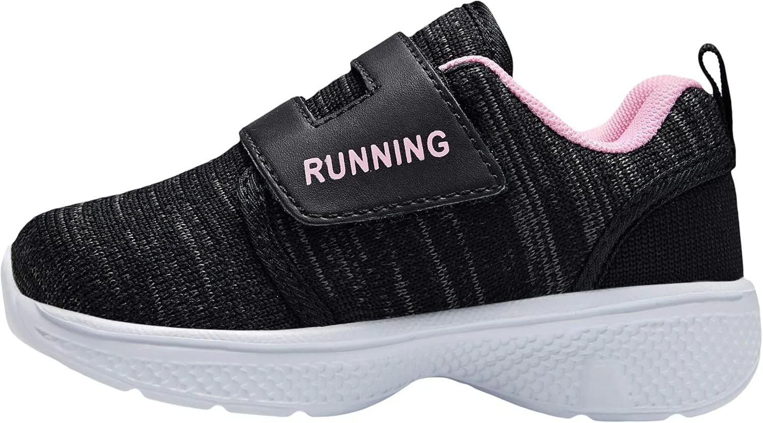adituo Toddler/Little Kid Boys Girls Lightweight Breathable Sneakers Strap Athletic Runing Walking Sports Shoes