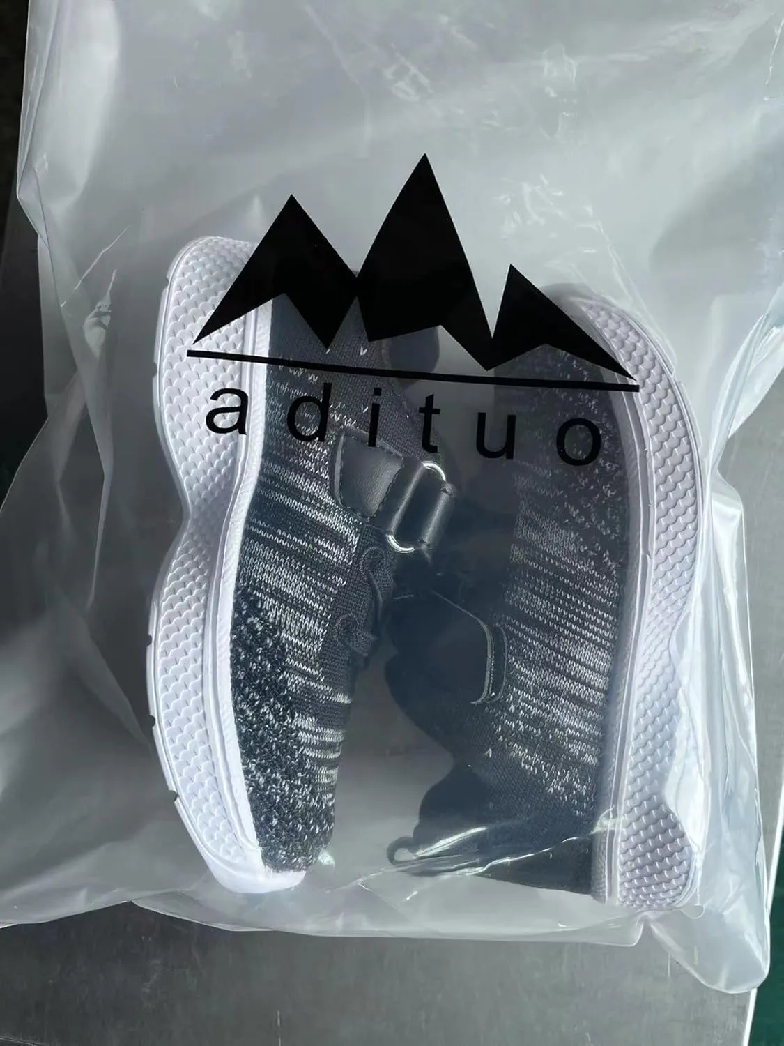 adituo Toddler/Little Kid Boys Girls Lightweight Breathable Sneakers Strap Athletic Runing Walking Sports Shoes