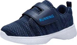 adituo Toddler/Little Kid Boys Girls Lightweight Breathable Sneakers Strap Athletic Runing Walking Sports Shoes