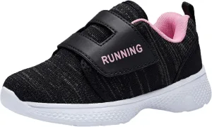 adituo Toddler/Little Kid Boys Girls Lightweight Breathable Sneakers Strap Athletic Runing Walking Sports Shoes