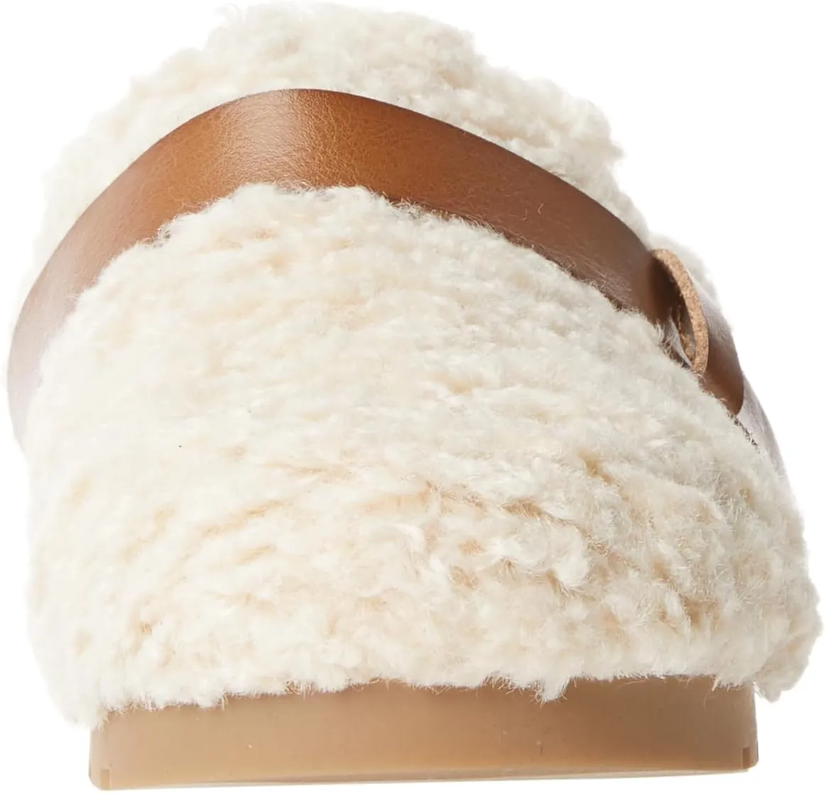 Amazon Essentials Women's Backless Shearling Memory Foam Mule