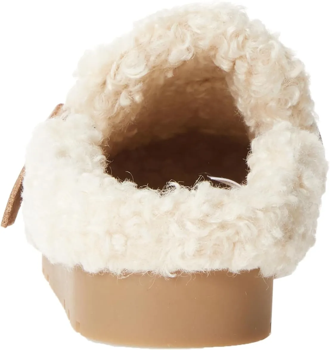 Amazon Essentials Women's Backless Shearling Memory Foam Mule