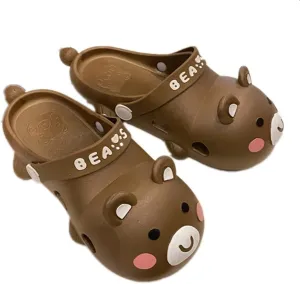 Aoakva Kawaii Slippers Kawaii Clogs Mules for Girls Women Cute Bunny Summer Shower Slippers Non-Slip Beach Shoes PVC Soft Durable