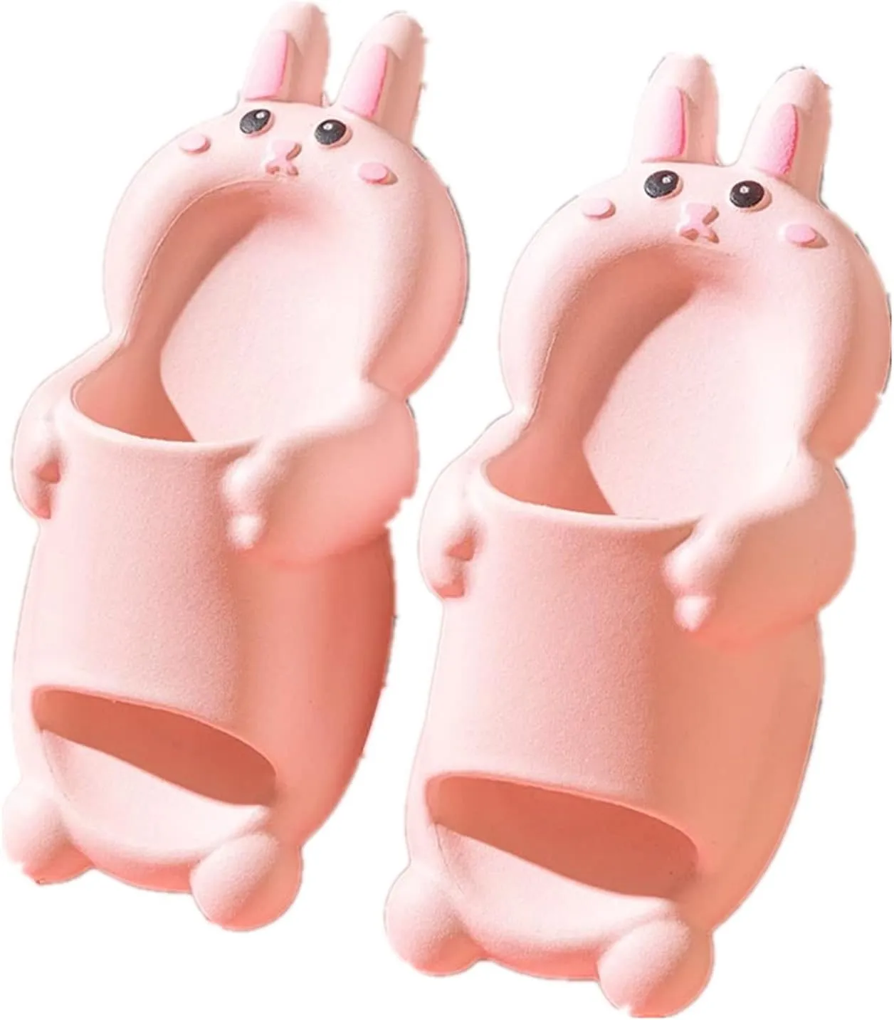 Aoakva Kawaii Slippers Kawaii Clogs Mules for Girls Women Cute Bunny/Bear Summer Shower Slippers Non-Slip Beach Shoes EVA Soft