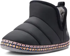 ARIAT Women's Indoor/Outdoor Warm Comfortable Crius Bootie Slippers with Sherpa Lining