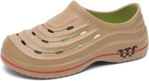 Armadillo Clogs for Men & Women Non Slip Work Shoes Safety Kitchen Chef Shoe Waterproof Wide Width Sneakers Comfortable Garden Shoes Slip-On Outdoor Beach Footwear Arch Support Nursing Slippers
