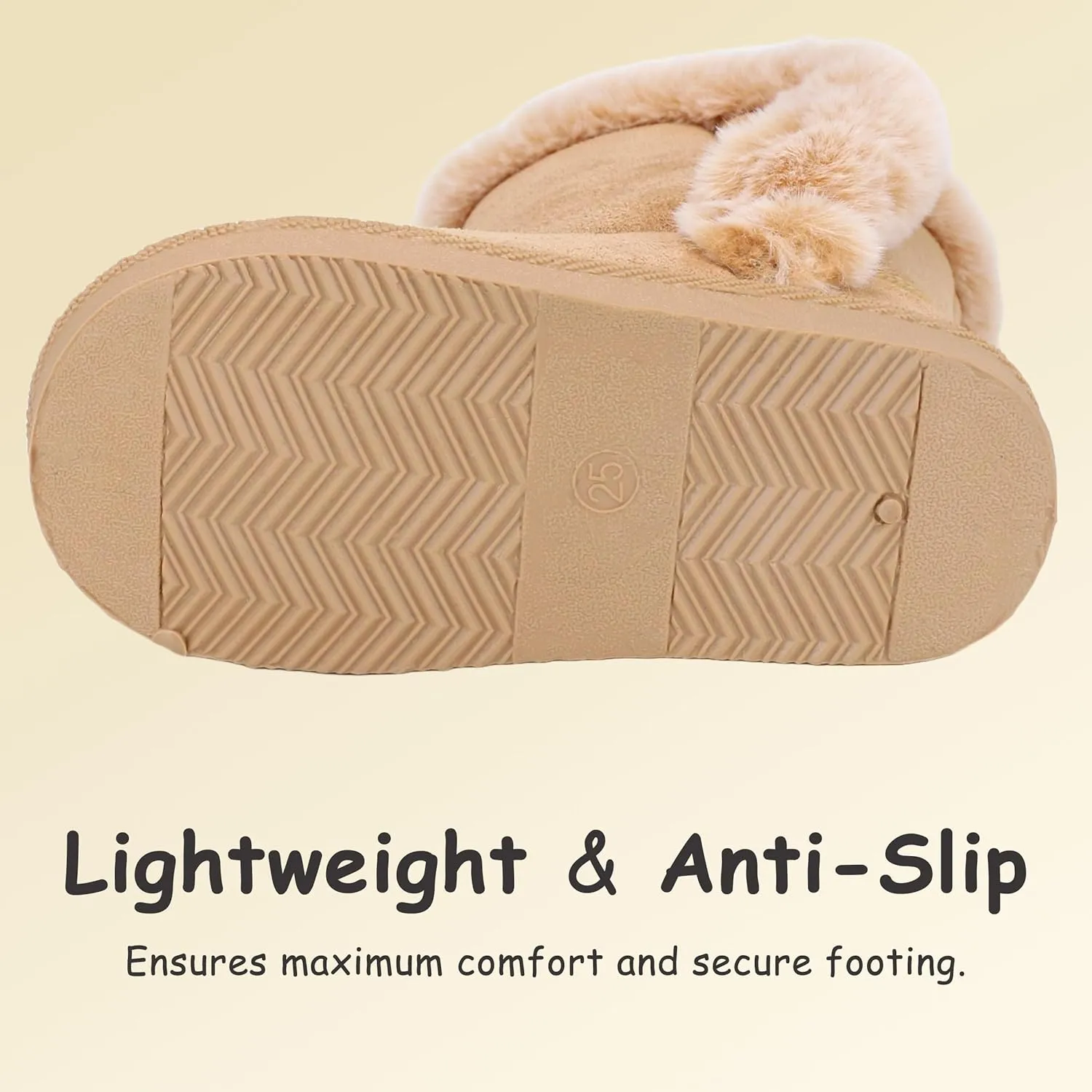 Baby Girls Winter Boots Toddler Kid Fashion Fur Lined Lightweight Warm Snow Boots for Everyday Wear