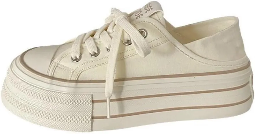 Backless Tennis Shoes for Women Coquette Mule Sneakers Slip on Backless Sneakers Platform Canvas Mules Non Slip Chunky Sole Lace Up Breathable Mesh Round Toe Lightweight Casual Slides Office Business