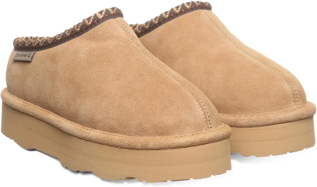 BEARPAW Martis Youth Charcoal Slipper