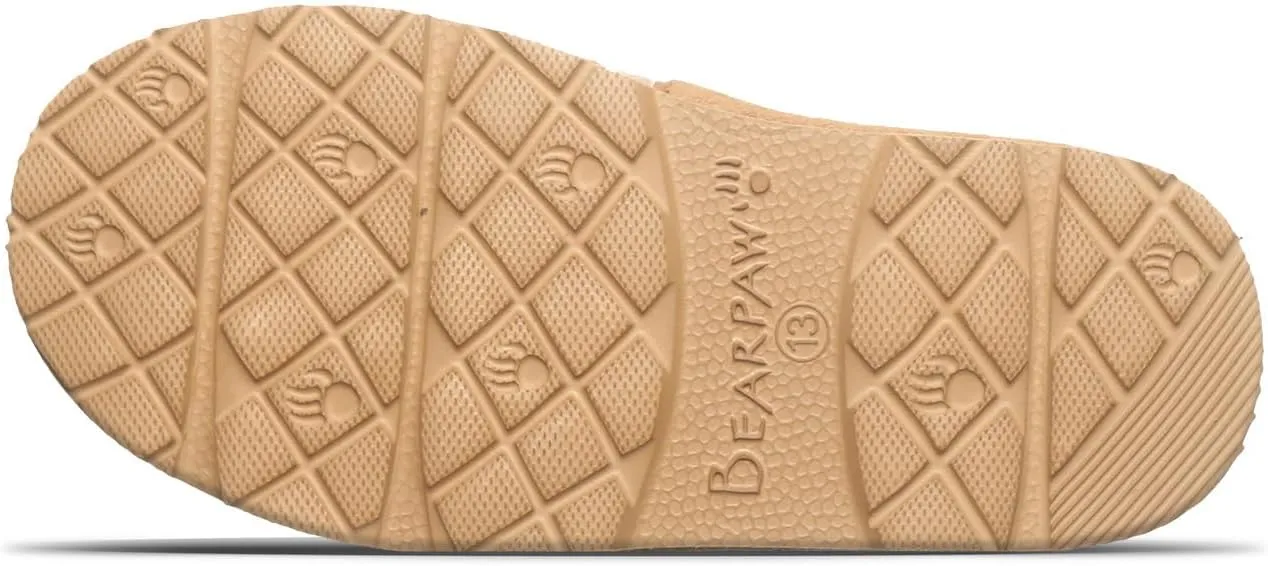 BEARPAW Martis Youth Charcoal Slipper