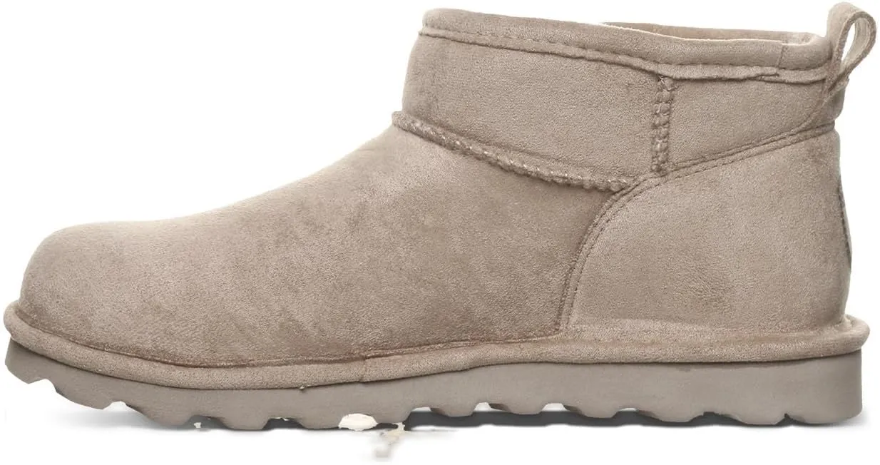BEARPAW Women's Shorty Vegan Boot | Women's Ankle Boot | Women's Slip On Boot | Comfortable Winter Boot
