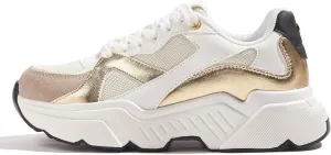BELOS Women's Platform Chunky Sneakers Fashion Dad Sneakers Casual Lace Up Comfortable Lightweigt Walking Shoes