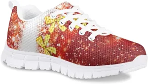 Bengbobar Christmas Sneakers for Kids Breathable Walking Shoes Girls Boys Most Comfortable Vocation Daily Walking Shoes Kids