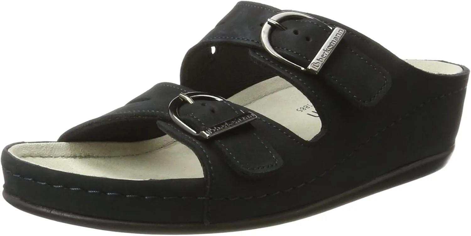 Berkemann Women's Clogs & Mules, Blue, 7