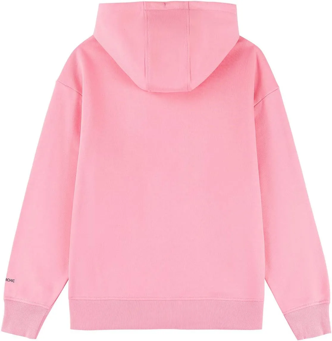 BETTERCHIC Women's Hooded Sweatshirt Casual Soft Brushed Fleece Hoody Drop Shoulder Full Zip Up Hoodie Size S-2XL