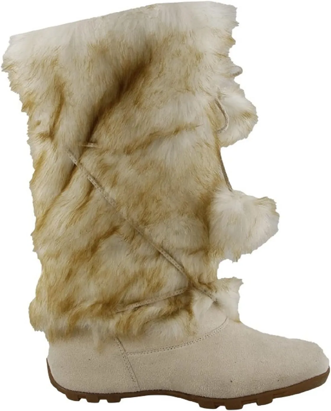 Blossom Talia-Hi Women Ladies Mukluk Faux Fur Mid Calf Warm Winter Snow Boots