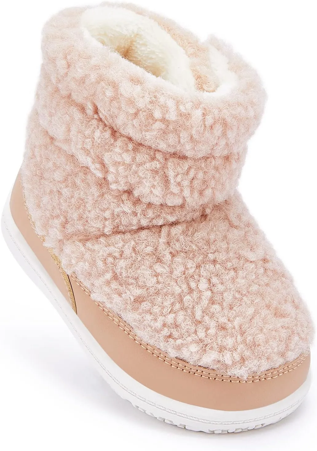 BMCiTYBM Baby Snow Boots Boys Girls Winter Warm Shoes Lightweight Outdoor Shoes for Infant Toddler 6 9 12 18 24 Months