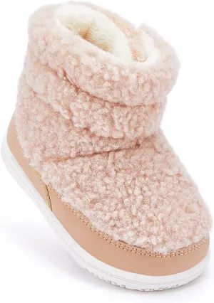 BMCiTYBM Baby Snow Boots Boys Girls Winter Warm Shoes Lightweight Outdoor Shoes for Infant Toddler 6 9 12 18 24 Months