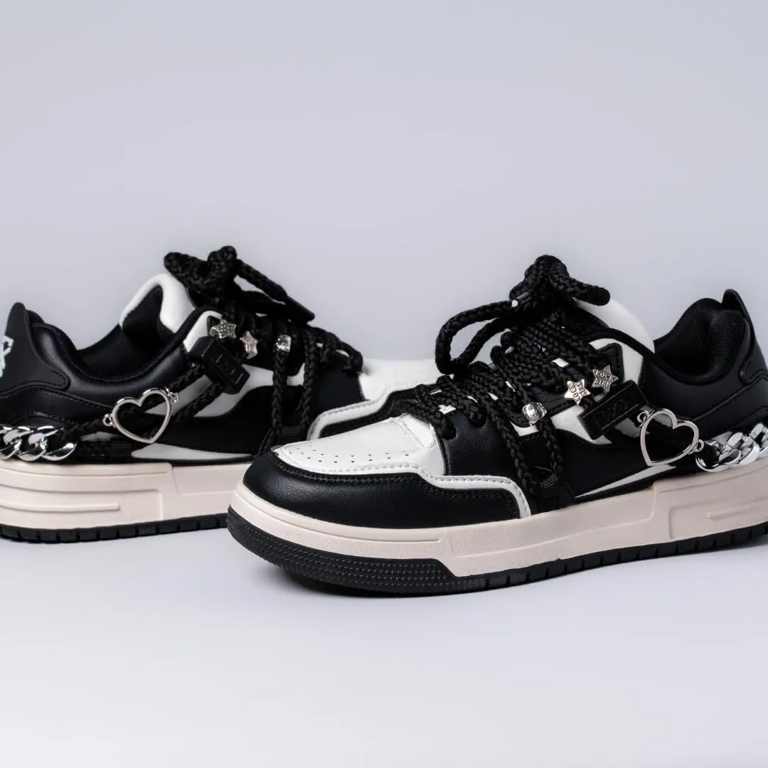 Bobo's House Kawaii Happy Heart 'n Sole Chunky Fashion Sneakers
