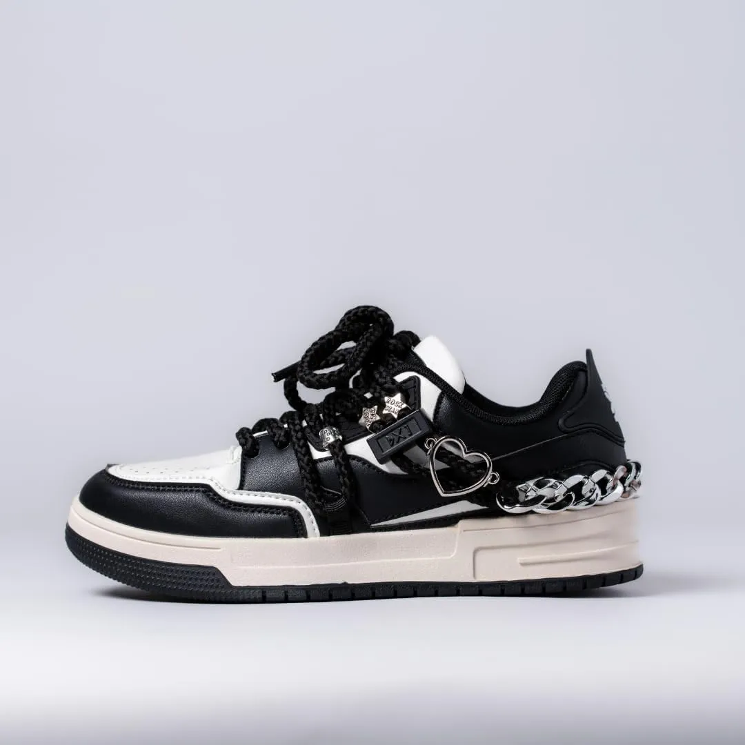 Bobo's House Kawaii Happy Heart 'n Sole Chunky Fashion Sneakers