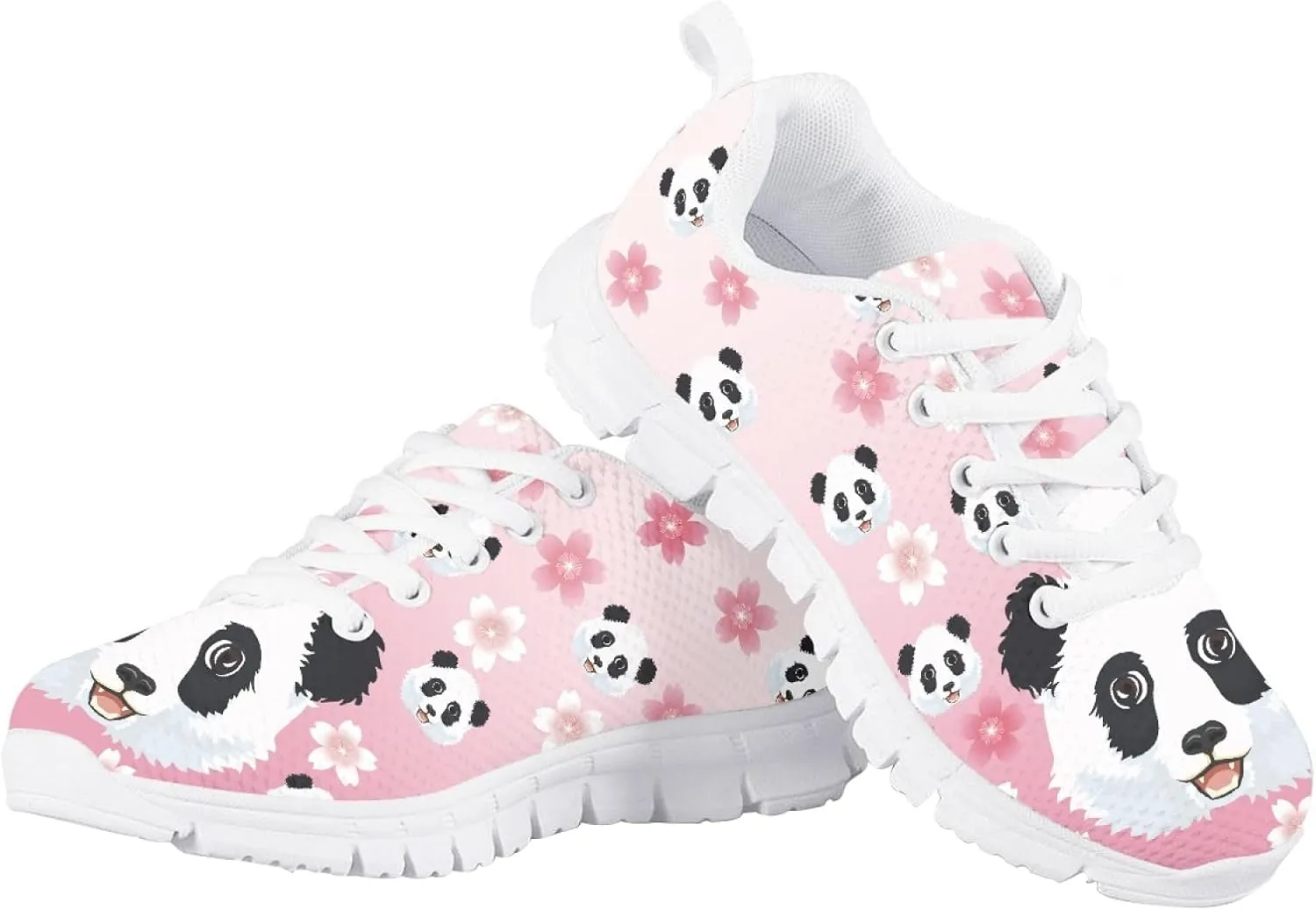 Boys and Girls Cute Cat Dog Print Running Tennis Shoes School Daily Casual Sneakers