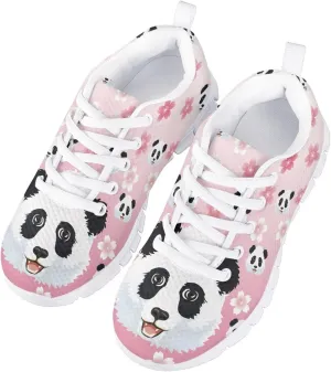 Boys and Girls Cute Cat Dog Print Running Tennis Shoes School Daily Casual Sneakers