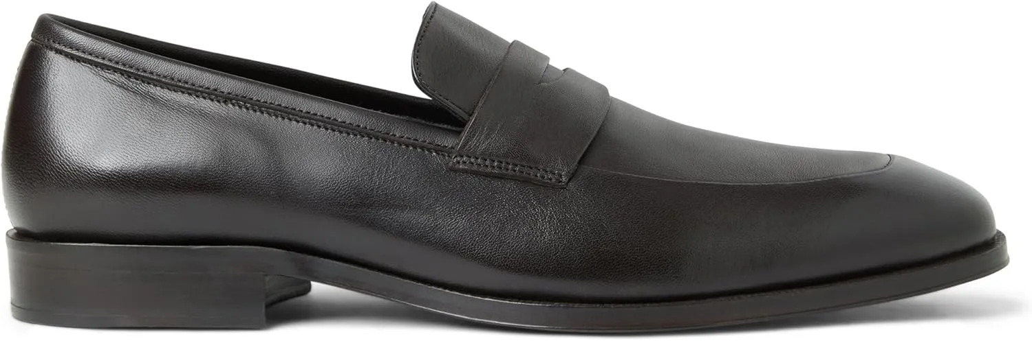 Bruno Magli Men's Maioco Penny Loafers Slip-On, Luxurious Leather Shoes