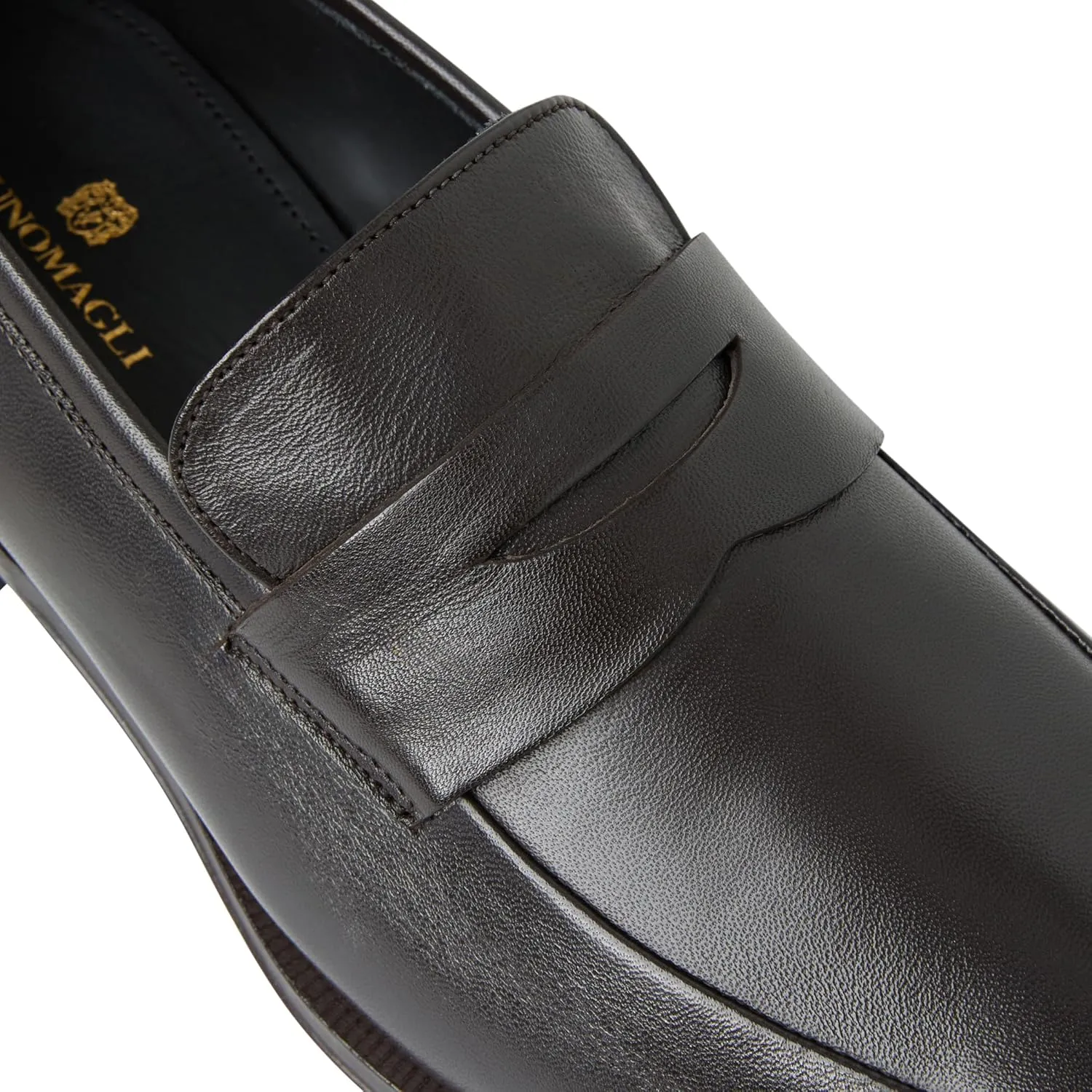 Bruno Magli Men's Maioco Penny Loafers Slip-On, Luxurious Leather Shoes