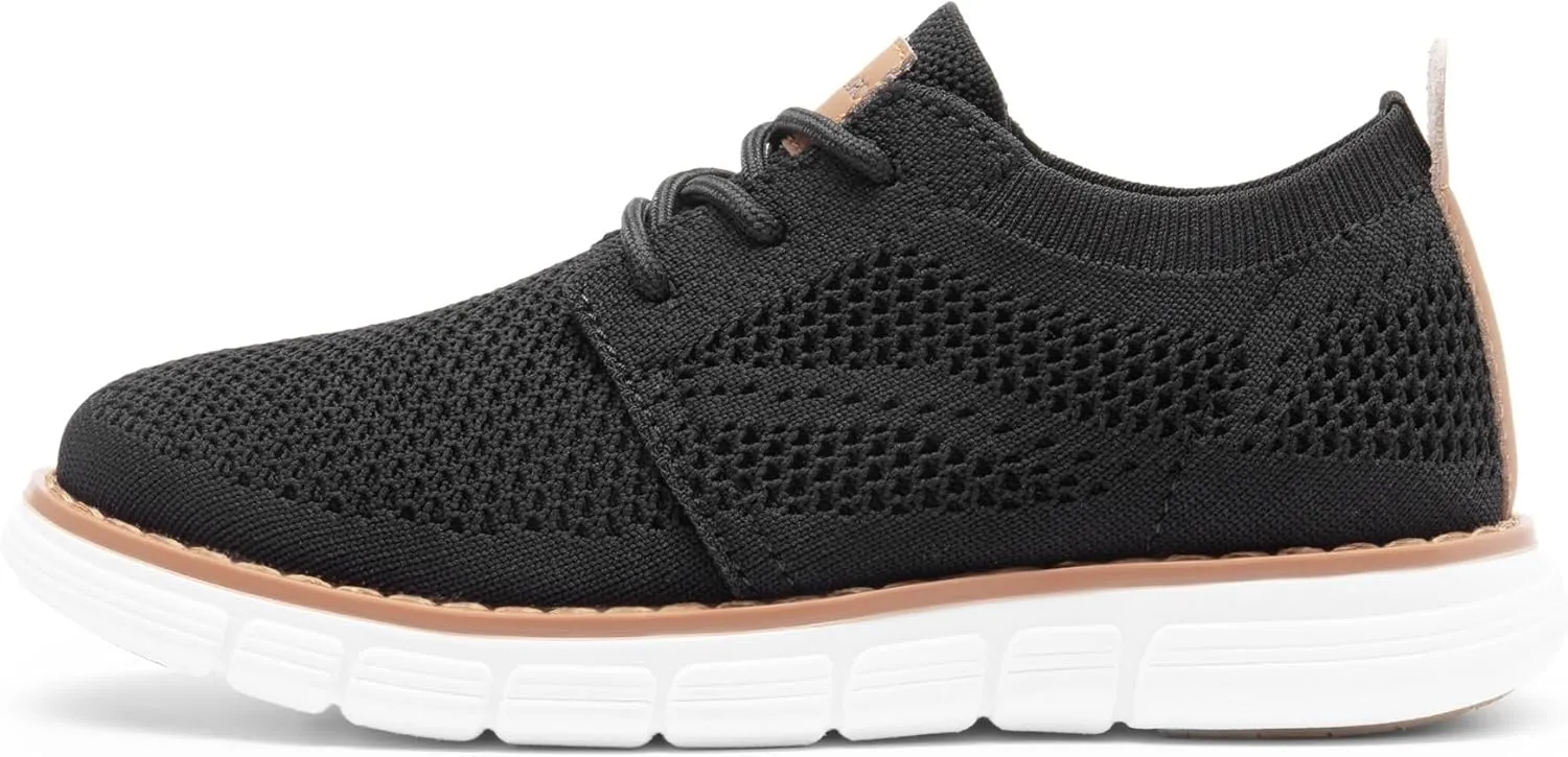 Bruno Marc Boy's Mesh Sneakers Oxfords Casual Dress Lace-Up Lightweight Walking Shoes