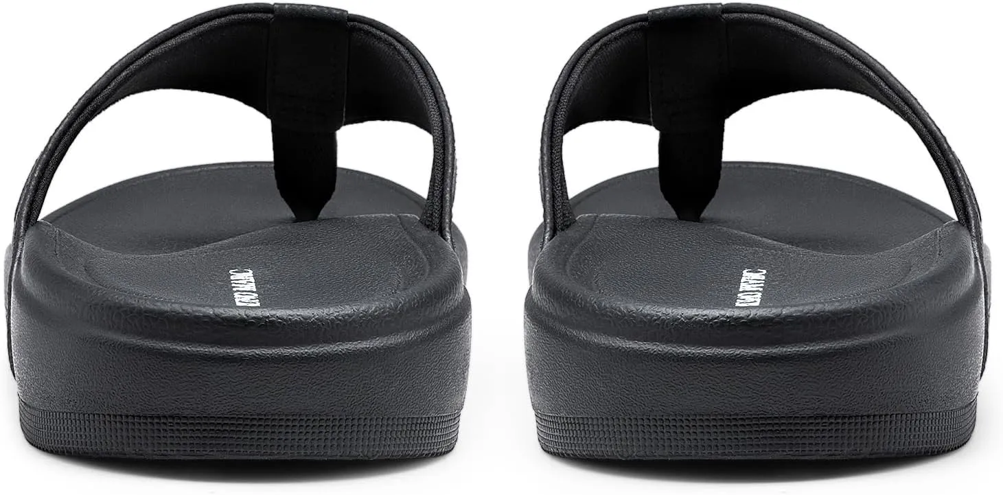 Bruno Marc Men's Flip Flops Thong Sandals Soft Cushion Supportive Footbed Summer Shoes