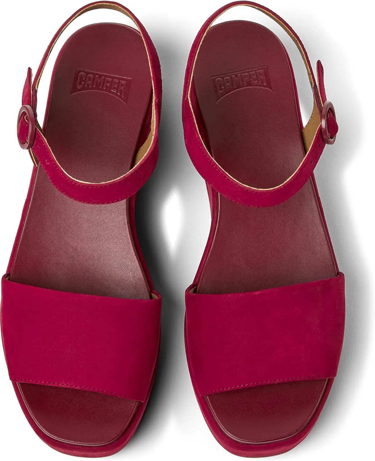 Camper Women's 2-Strap Sandal Wedge