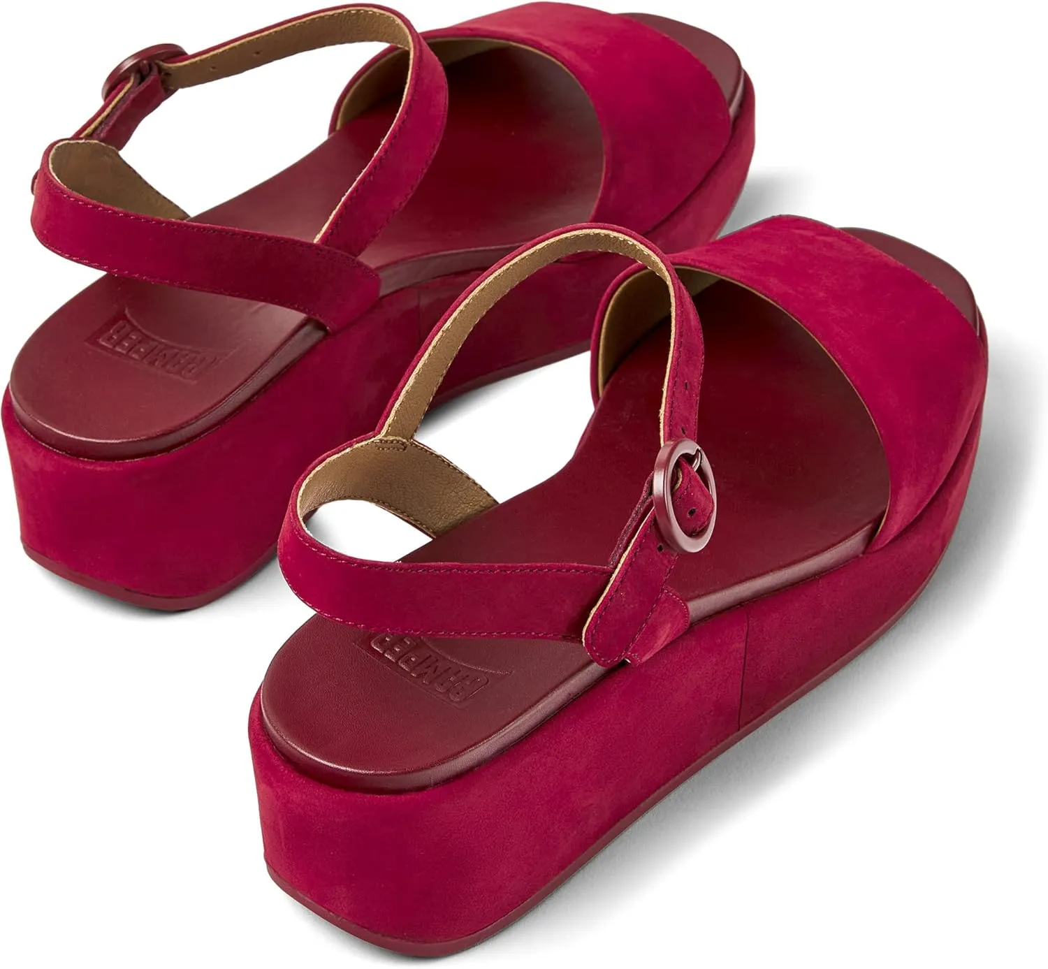Camper Women's 2-Strap Sandal Wedge