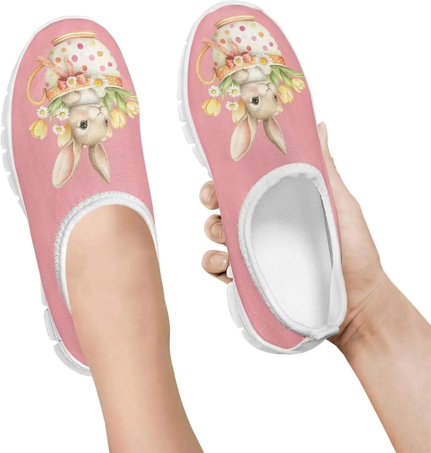 Casual Breathable Mesh Girls Boys Slip On Shoes