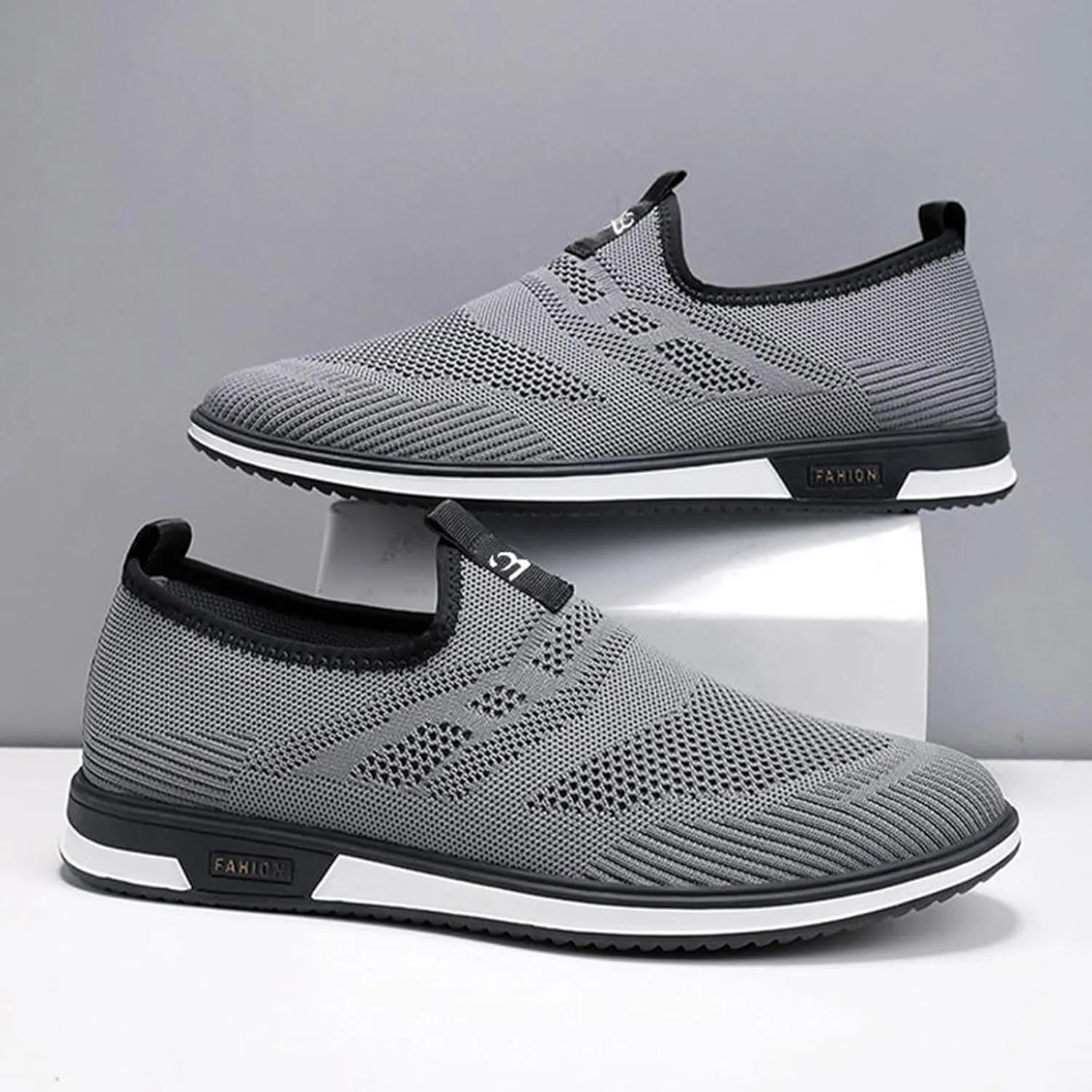Casual Shoes for Men Soft Cushions Athletic Fashion Simple Versatile Office Summer and Autumn Lightweight Mens Sneaker