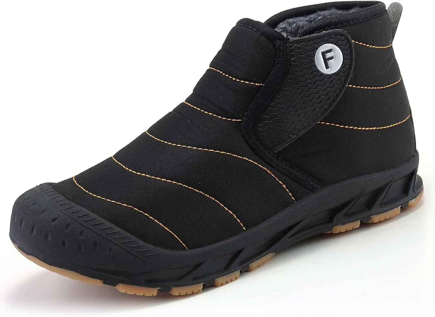 CERYTHRINA Winter Snow Ankle Boots Fur Lining Waterproof Outdoor Slip On Booties Sneakers for Women and Men