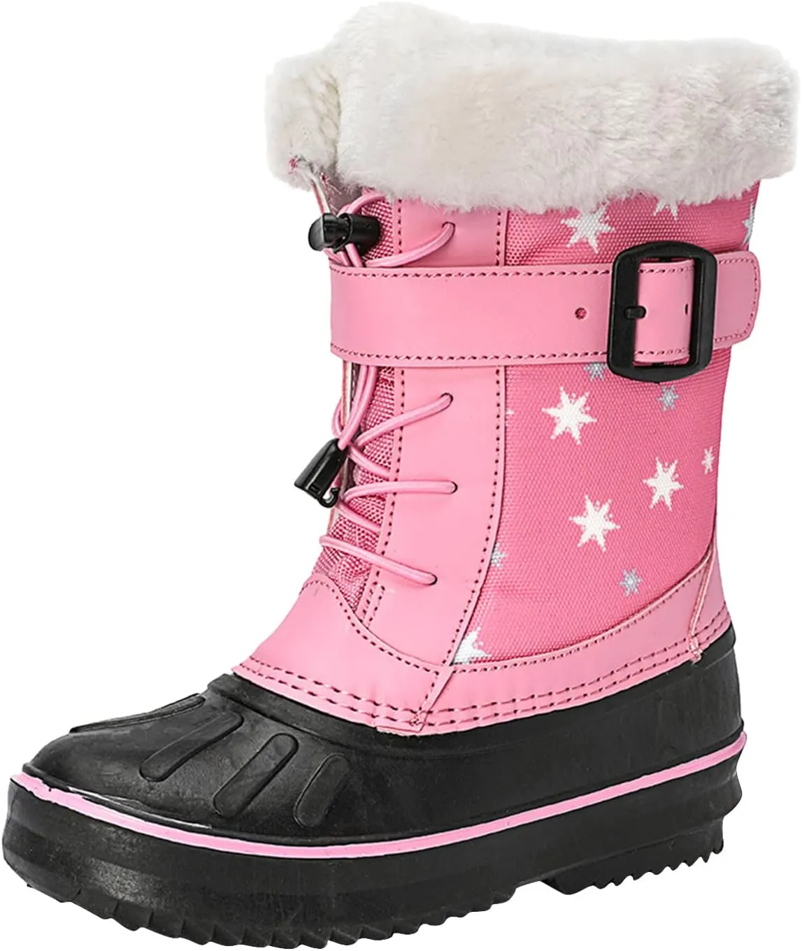Children Shoes Snow Boots Girls Boys OutdoorBoots Warm Boots With Cotton Snow Boots Big Kids Toddler Leopard Rain Boots