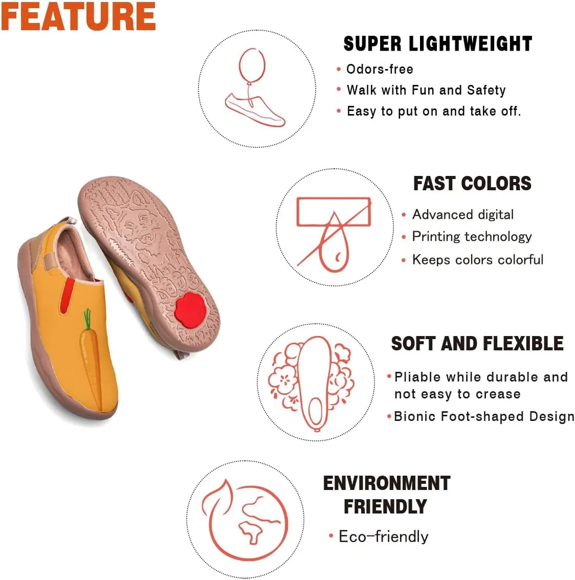 Child's Travel Shoes Boy Girl Slip On Loafers Casual Walking Comfort Abstract Art Painted Sneakers Kids