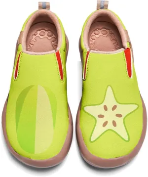 Child's Travel Shoes Boy Girl Slip On Loafers Casual Walking Comfort Abstract Art Painted Sneakers Kids