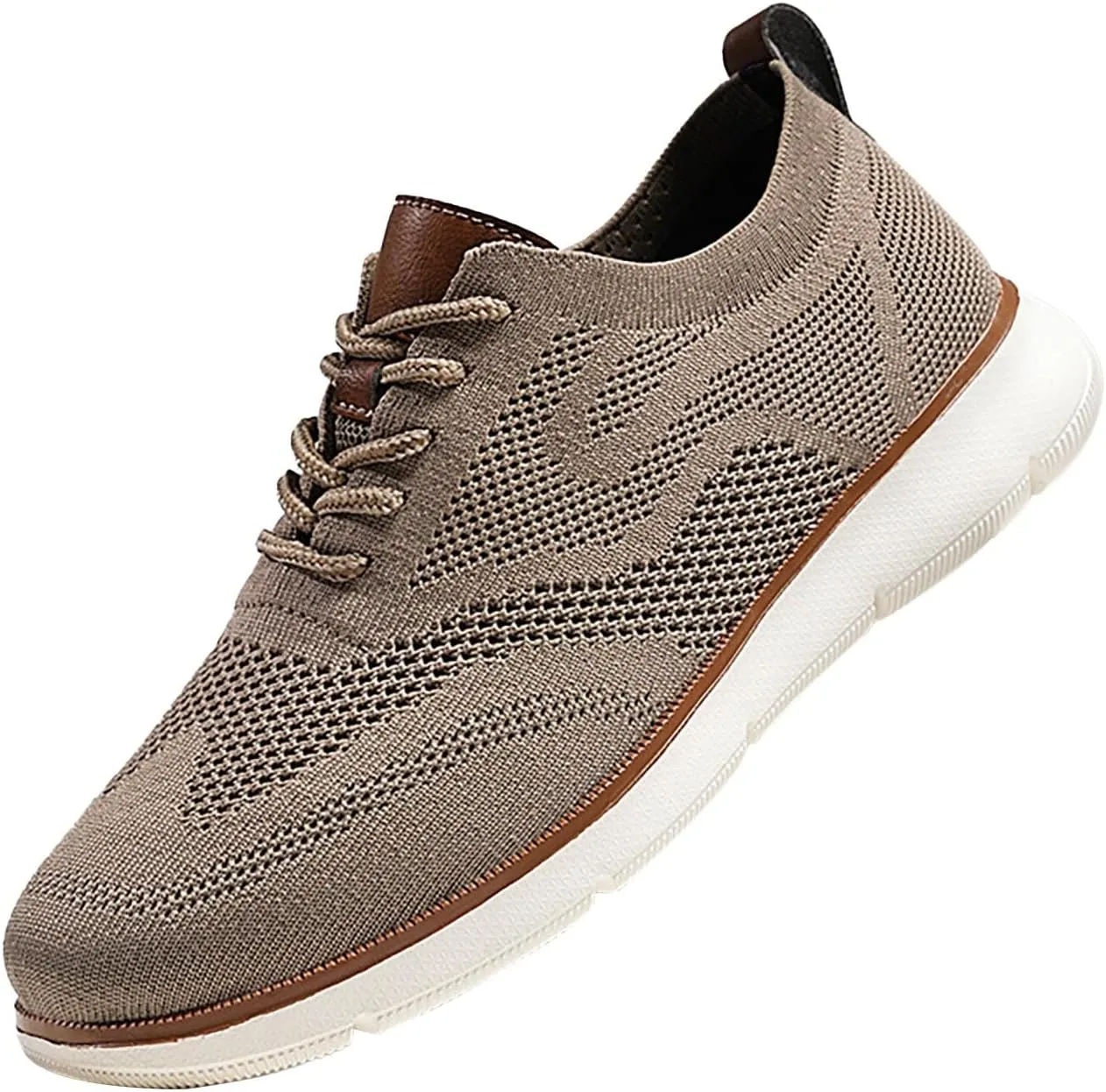 Clearance Items Cheap Stuff Breeze Mens Shoes Business Casual Sneakers Walking Breeze Sneakers Men Womens Fashion Sneakers Breathable Oxford Shoes Men Slip on Sneakers Woven Orthopedic