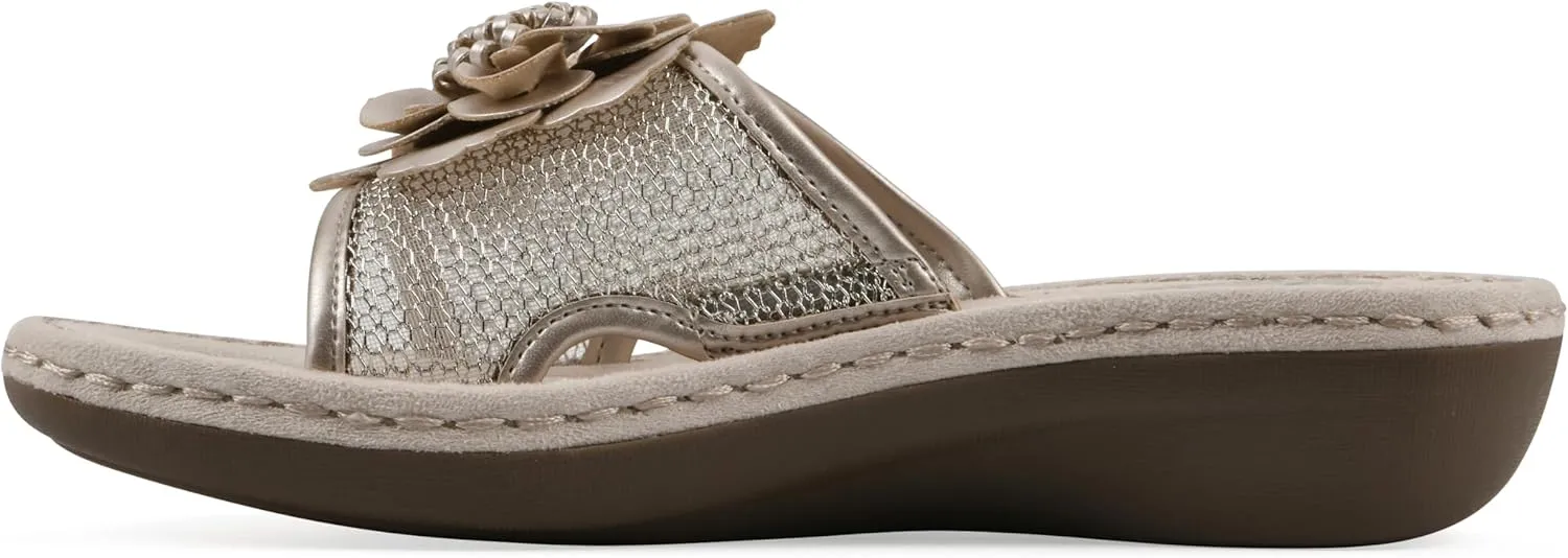 CLIFFS BY WHITE MOUNTAIN Women's Chill Floral Sandal