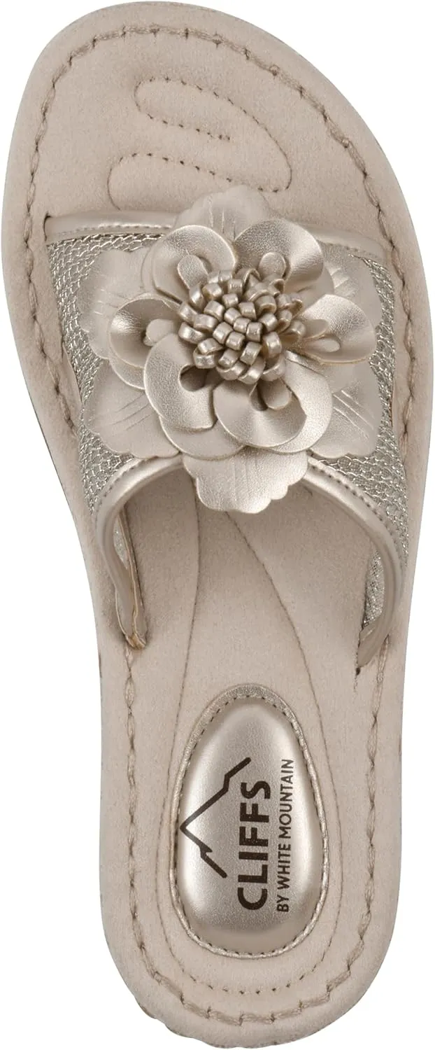 CLIFFS BY WHITE MOUNTAIN Women's Chill Floral Sandal