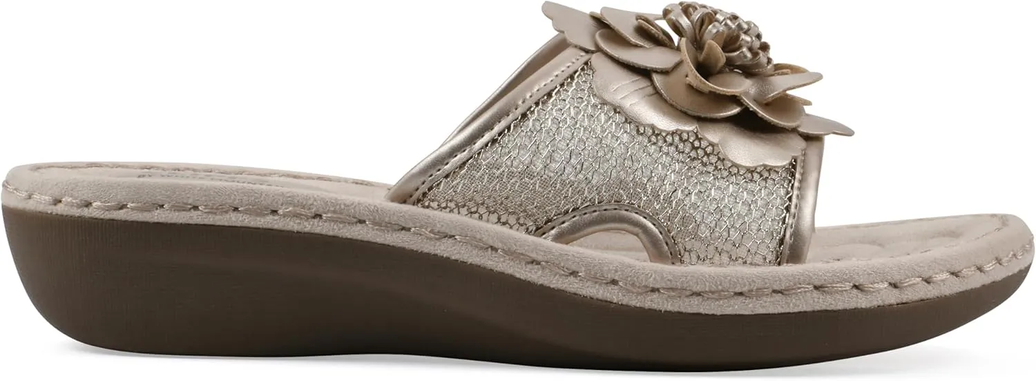 CLIFFS BY WHITE MOUNTAIN Women's Chill Floral Sandal