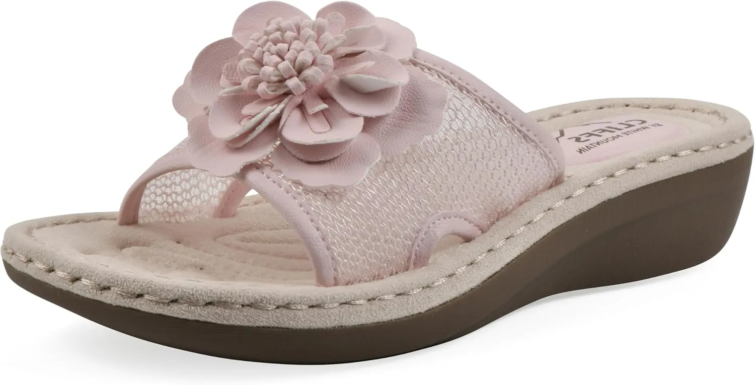 CLIFFS BY WHITE MOUNTAIN Women's Chill Floral Sandal