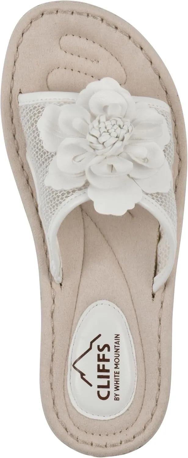 CLIFFS BY WHITE MOUNTAIN Women's Chill Floral Sandal