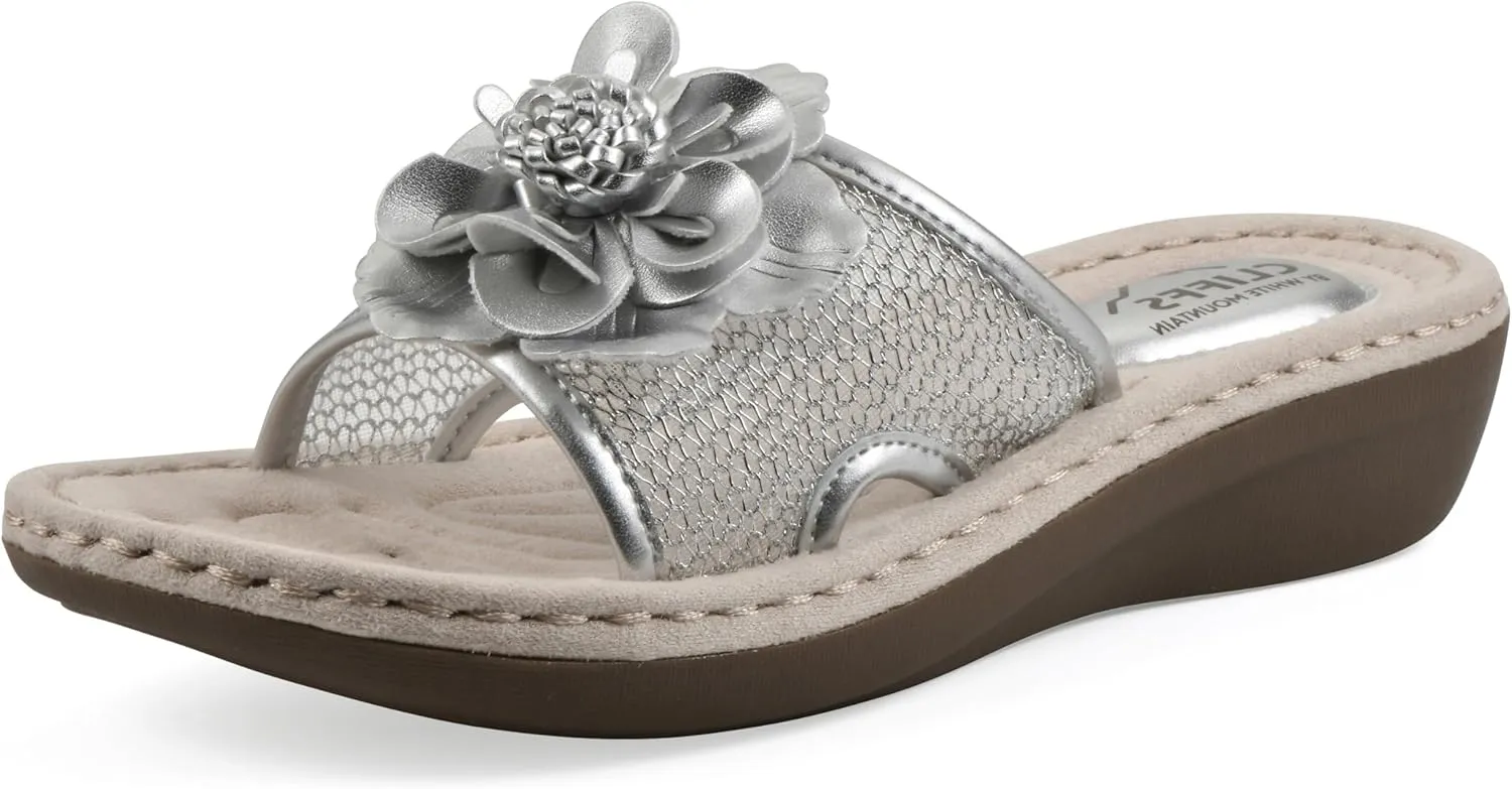 CLIFFS BY WHITE MOUNTAIN Women's Chill Floral Sandal