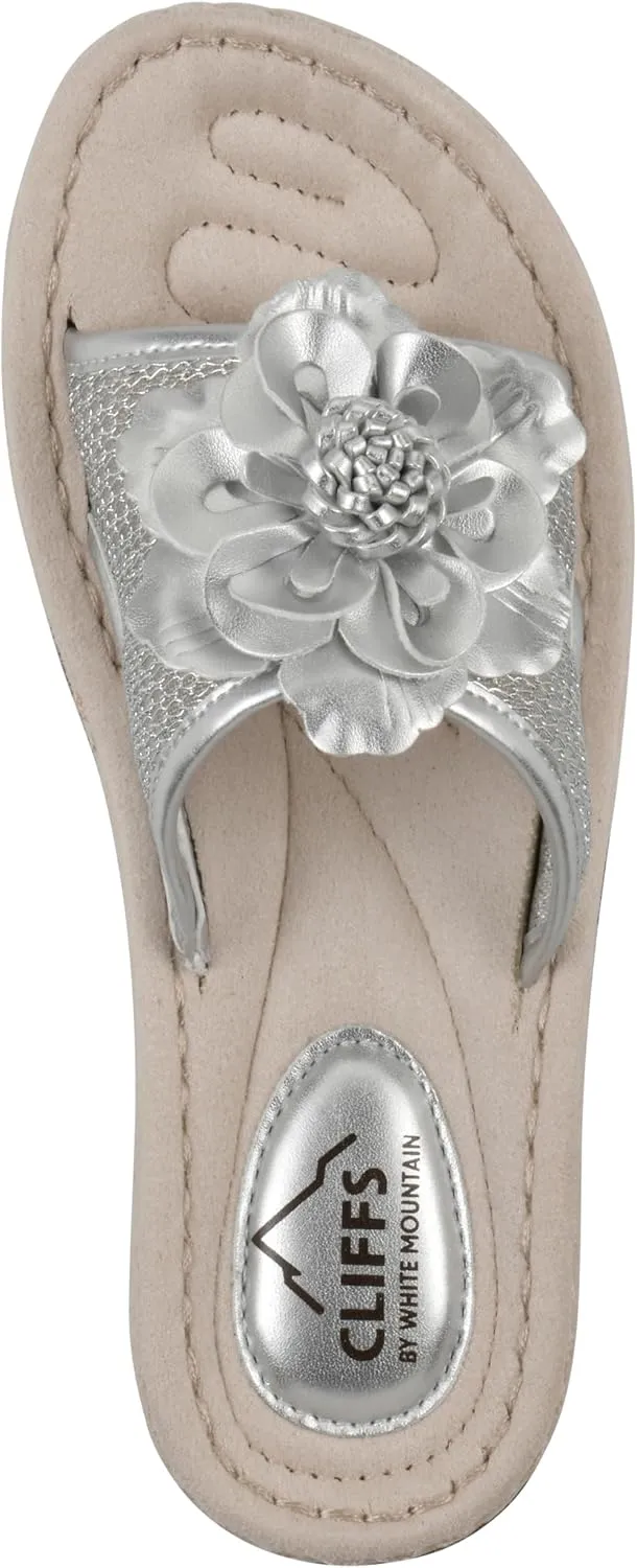 CLIFFS BY WHITE MOUNTAIN Women's Chill Floral Sandal