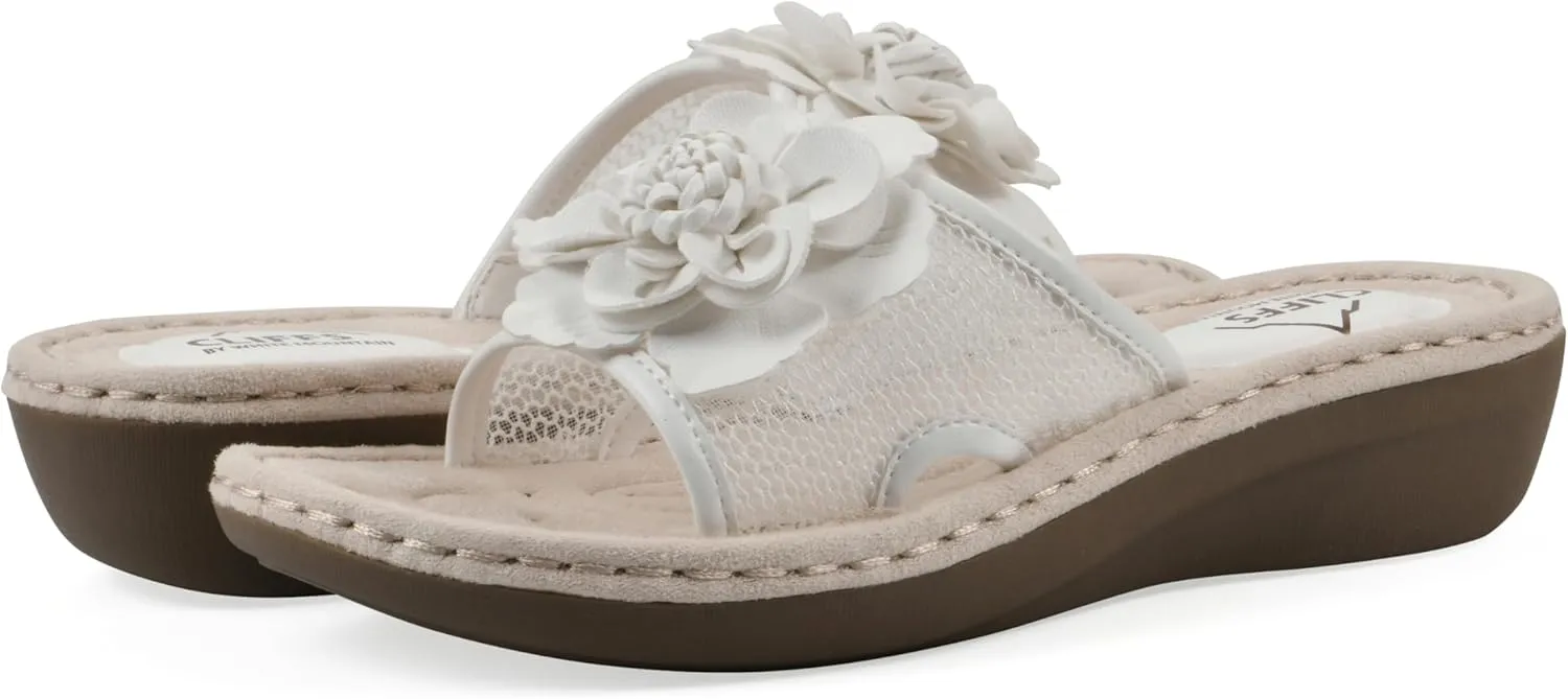 CLIFFS BY WHITE MOUNTAIN Women's Chill Floral Sandal