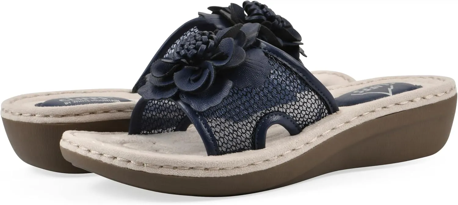 CLIFFS BY WHITE MOUNTAIN Women's Chill Floral Sandal