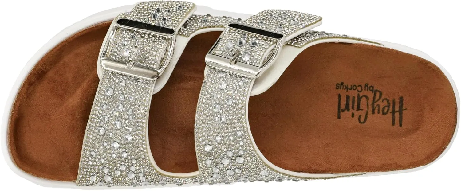 Corkys Footwear Hey Girl Womens 1 inch Rumor Has It Platform Sandals, Featuring Two Adjustable Buckles, A soft Footbed, And A Lug Outsole, Perfect For Summer